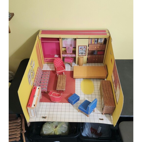 Mattel Other - Barbie Dream House 1962 Vintage With Furniture and Accessories.  (5697)